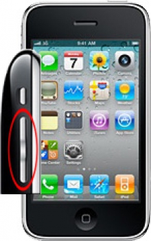 iPhone 3G 3GS Laut – Leiser Knopf Reparatur