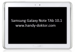 Samsung Galaxy Note Tab 10.1 N8000 / N8010 Display glas Reparatur